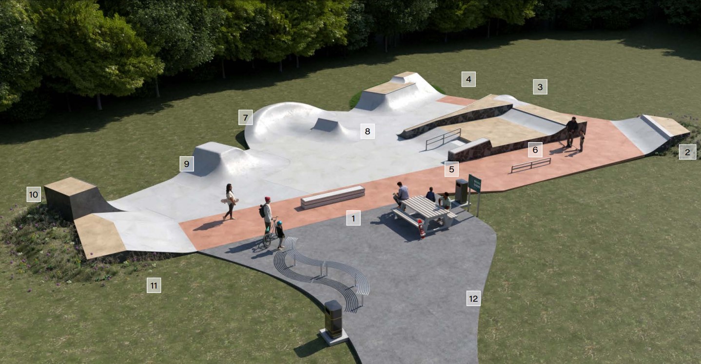 Pictures Reveal Modern Skate Park Planned For Sheffield Town   Skate Park 